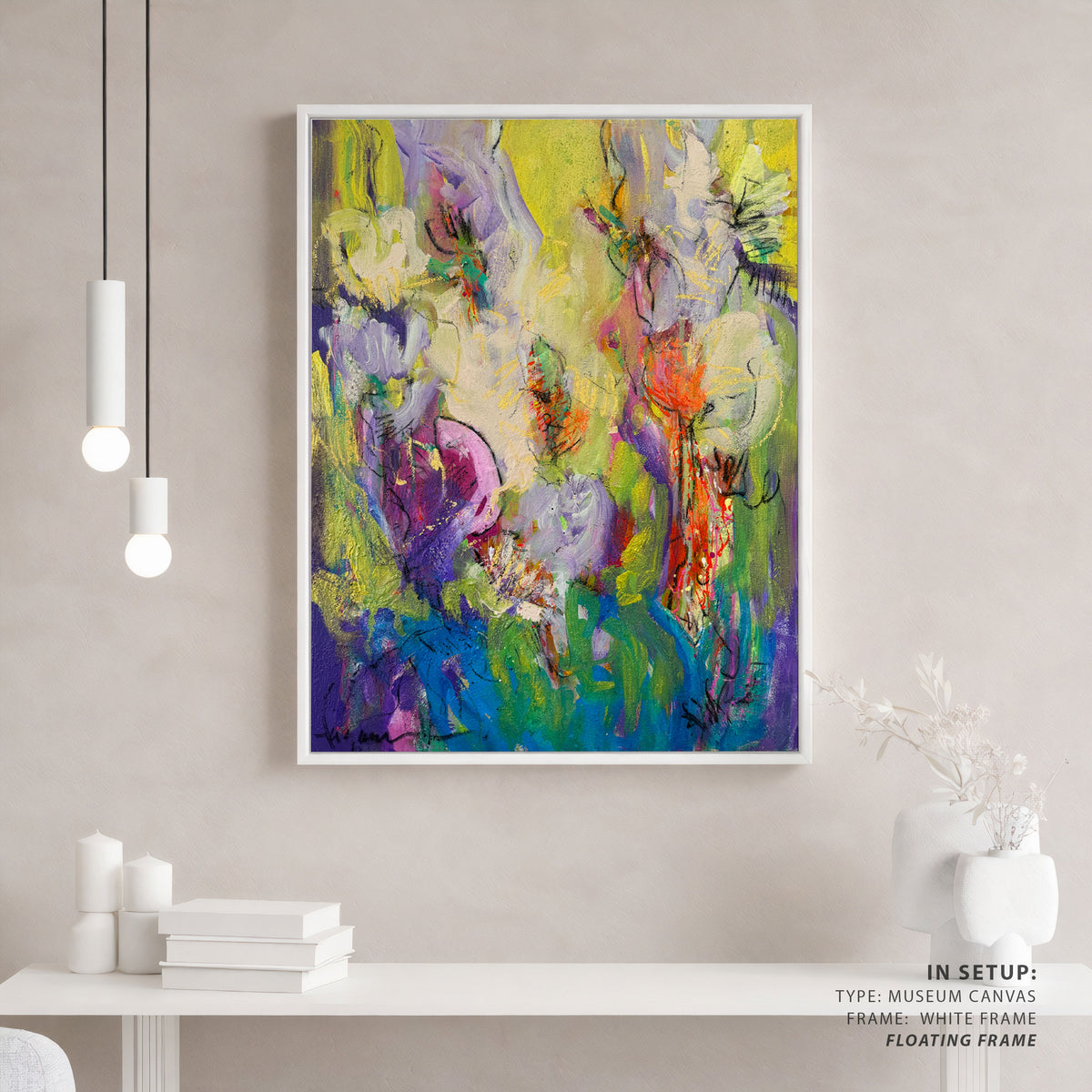 Abstract Blossom Dance