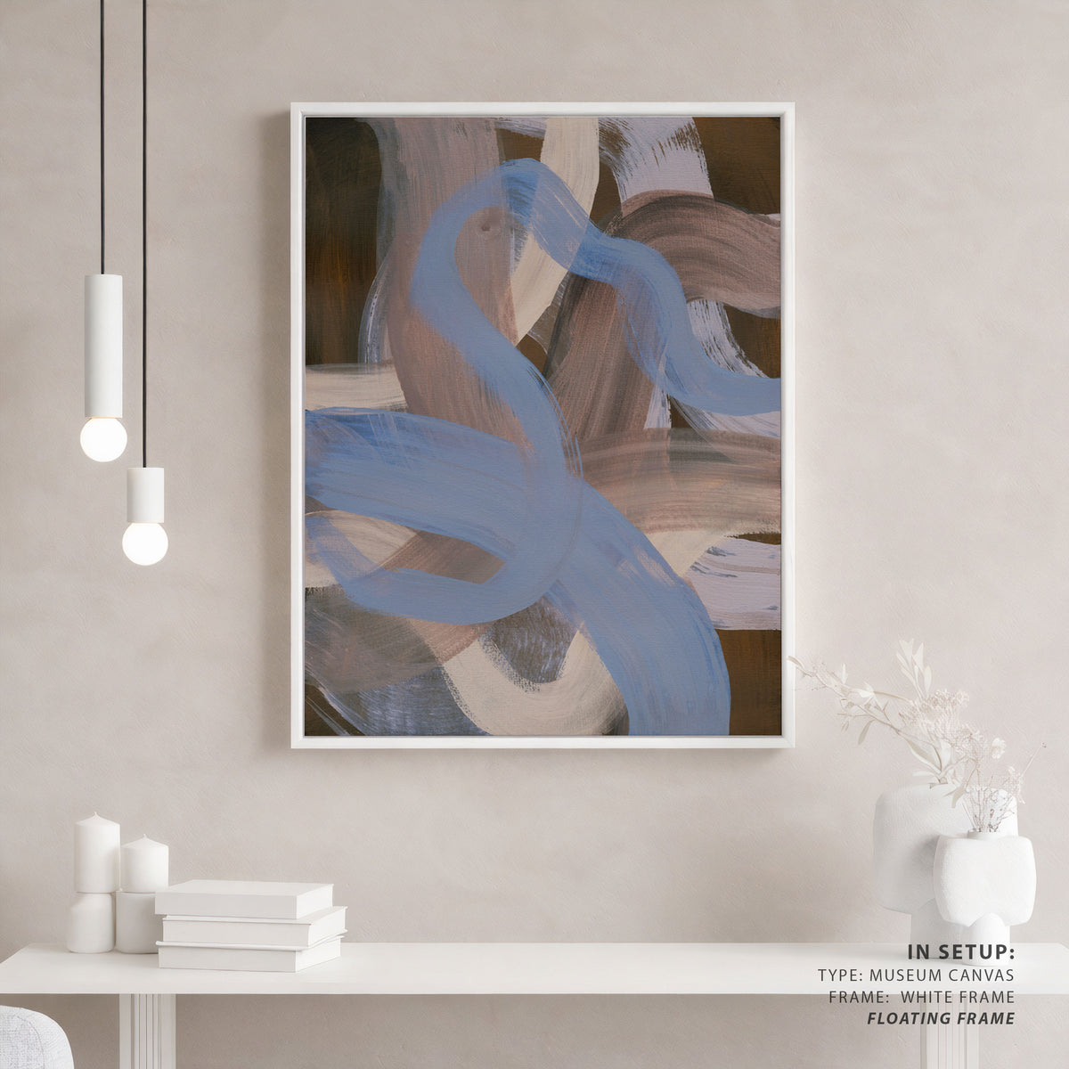 Abstract Brush Strokes 124X