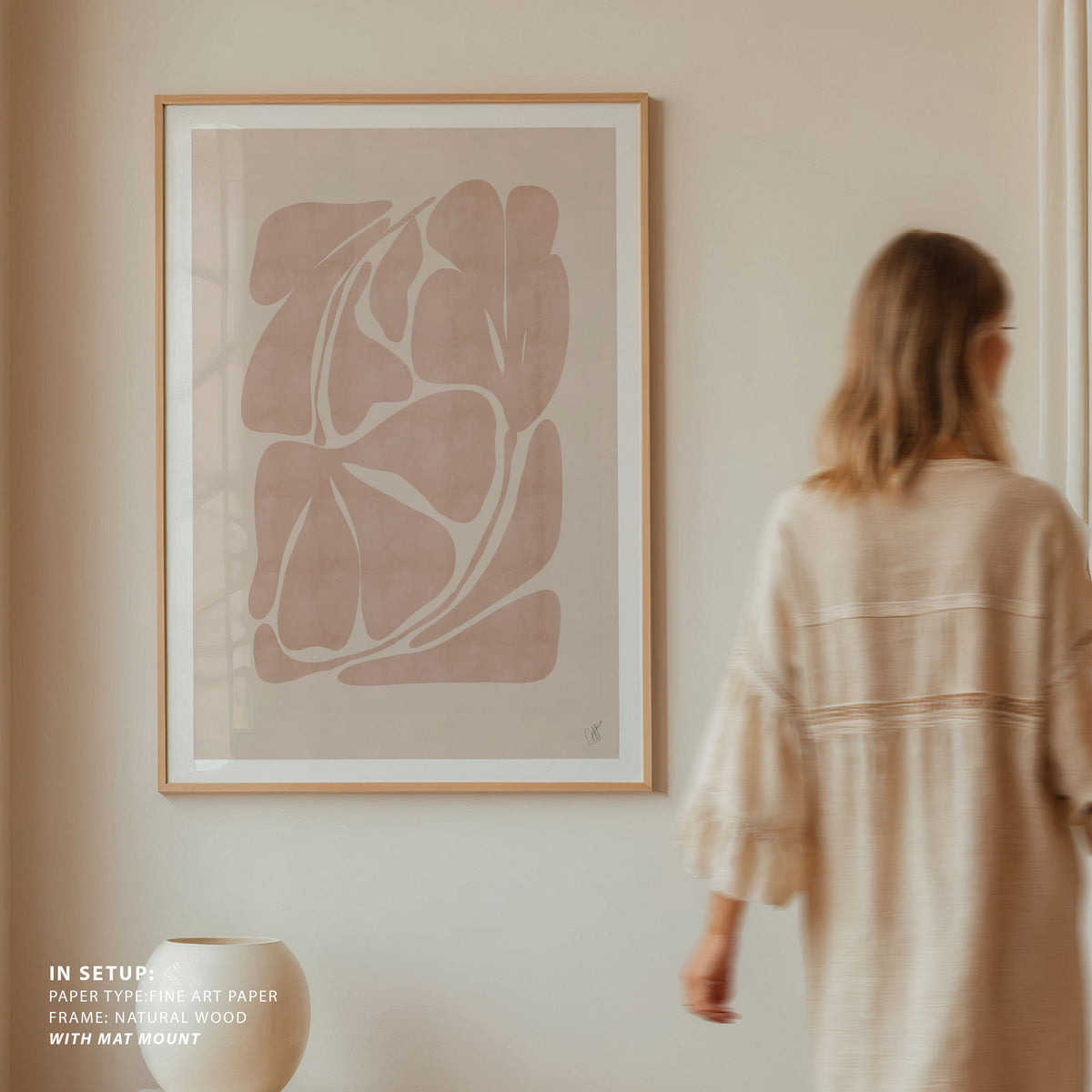 Beige Abstract Shapes