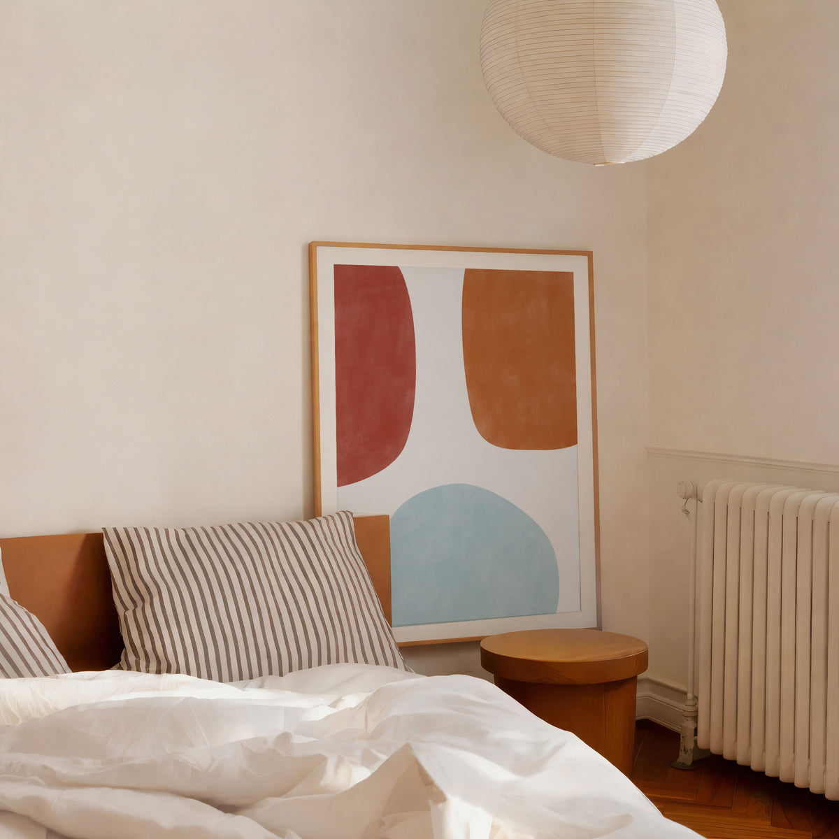 Colorful Three Organic Shapes