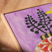Colorful Vase With Abstract Floral Patterns – image 8