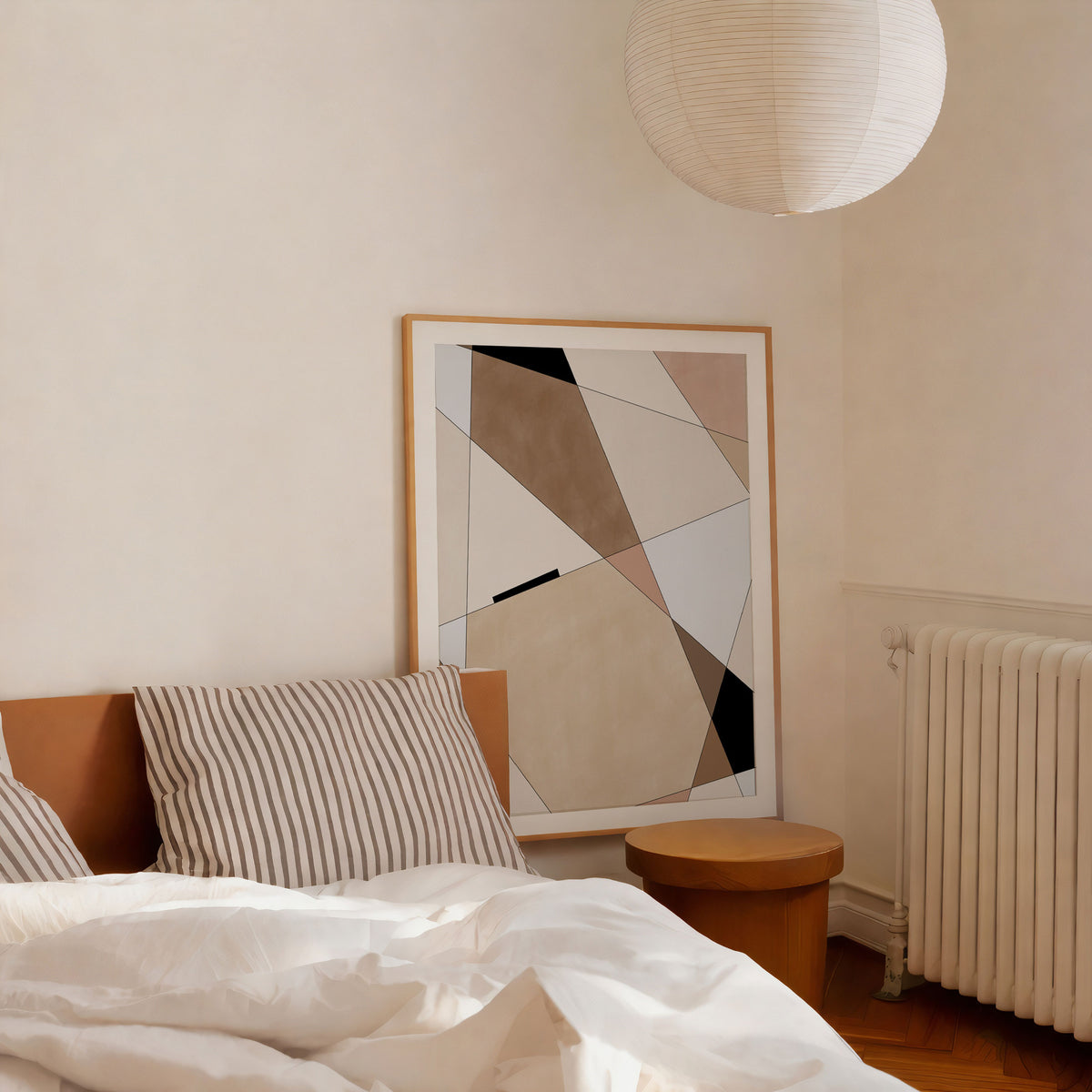 Geometric Beige art 01