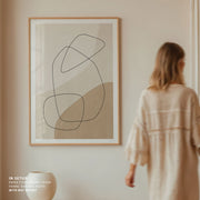 Graphic Shapes a Lines Poster – image 6