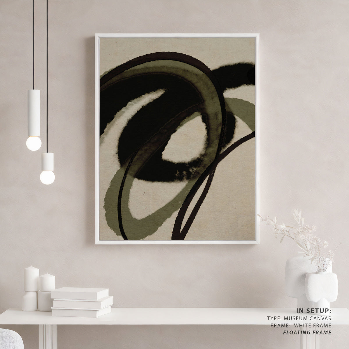 Green Water Color No 02