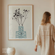 Gypsophila In a Blue Vase – image 6