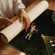 Maharana Jagat Singh II Dressed as a Bhil, Hunting Deer at Night – image 6