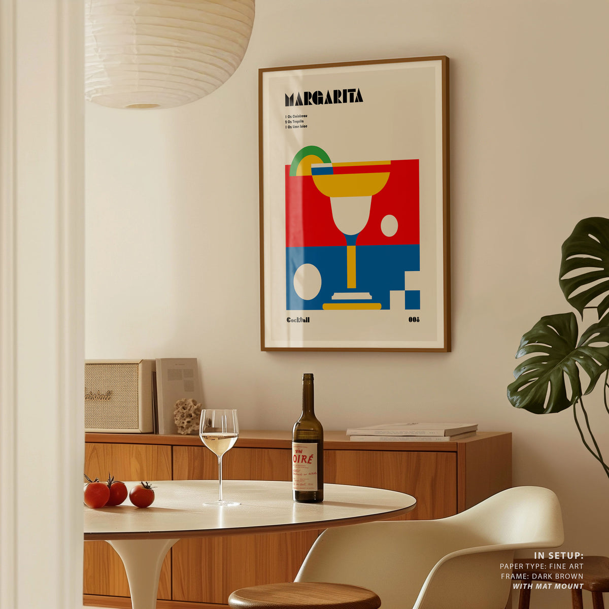 Margarita Bauhaus Cocktail