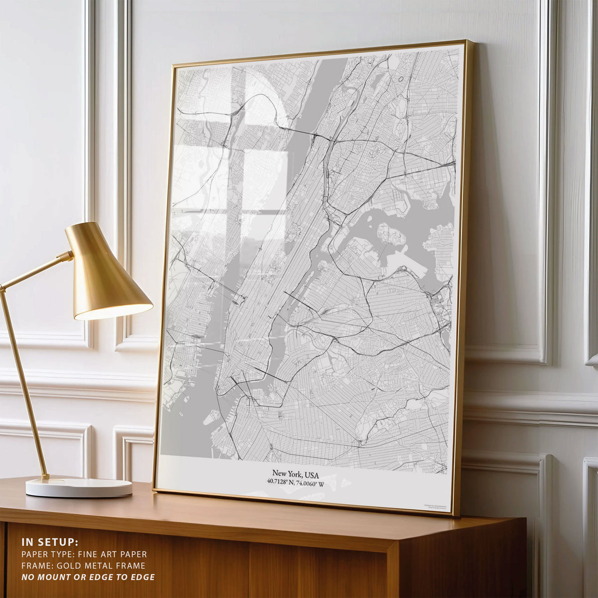 New York US Map