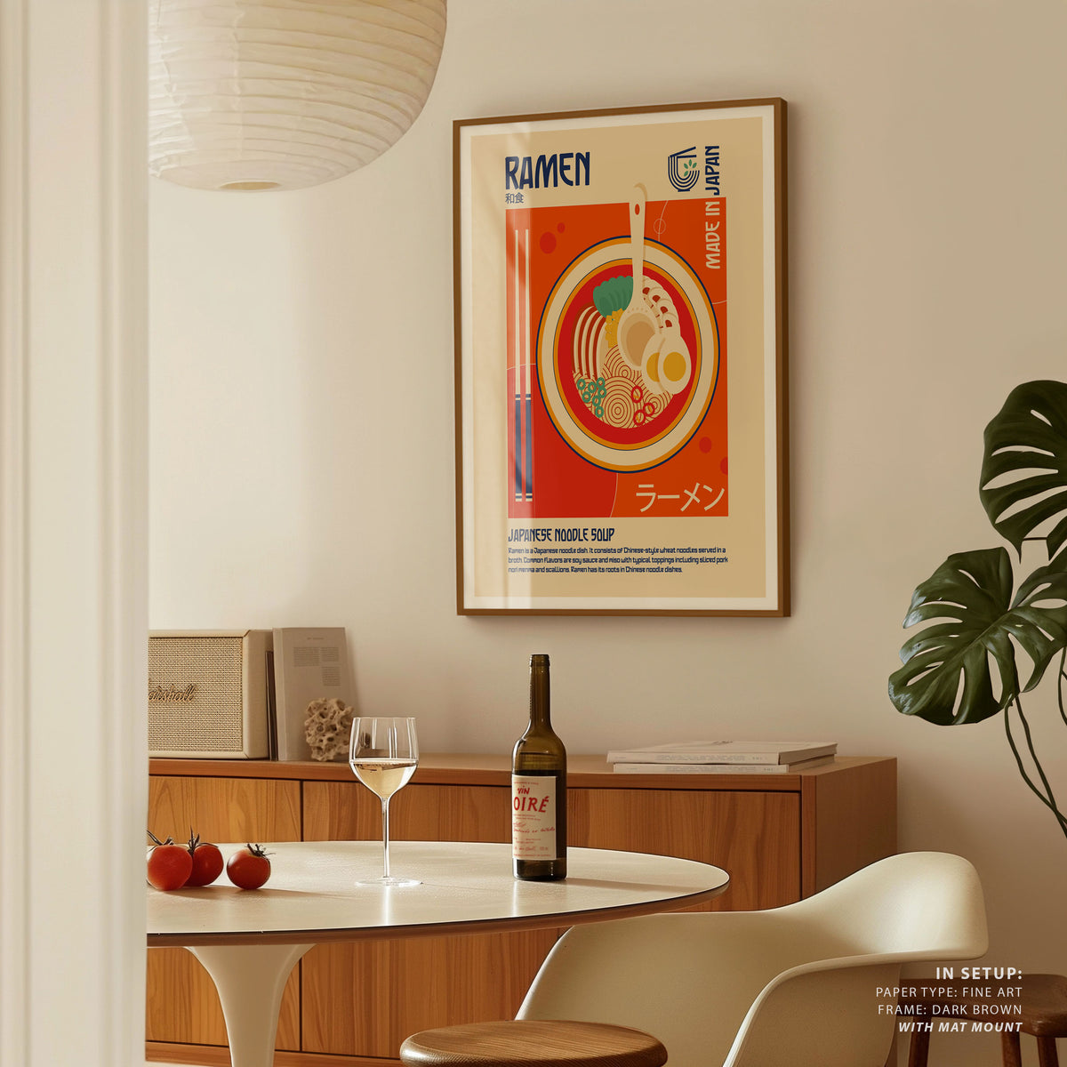 Ramen Japanese Food Print