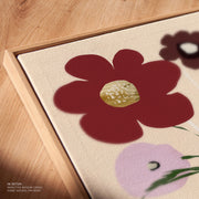 Red and Earthy Flower Vase 1 – image 8