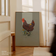 Rooster in the Meadow – image 6