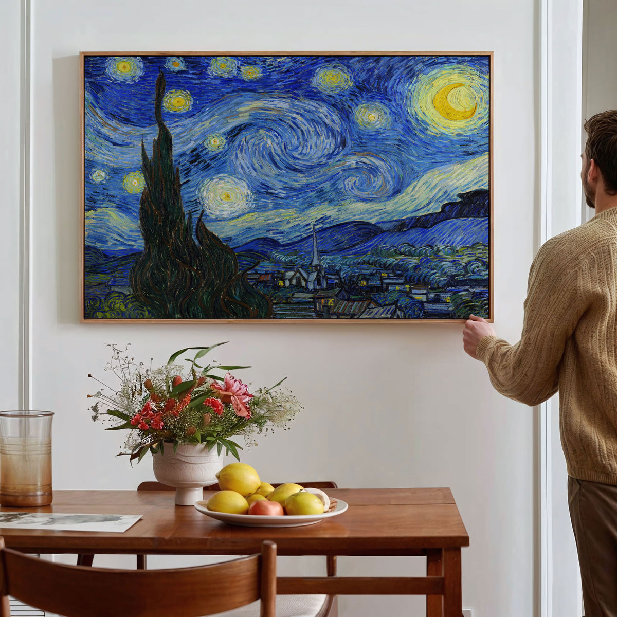 Starry Night Van Gogh Painting
