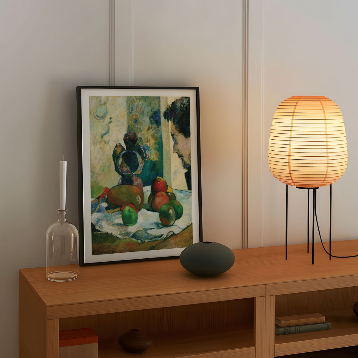 Still Life with Profile of Laval