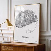 Travel Poster Urban Street Plan City Map of Toronto – image 6