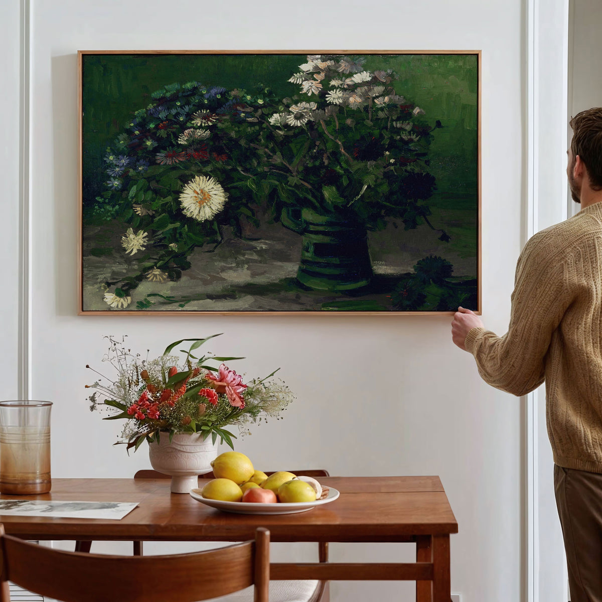 Still Life with a Bouquet of Daisies