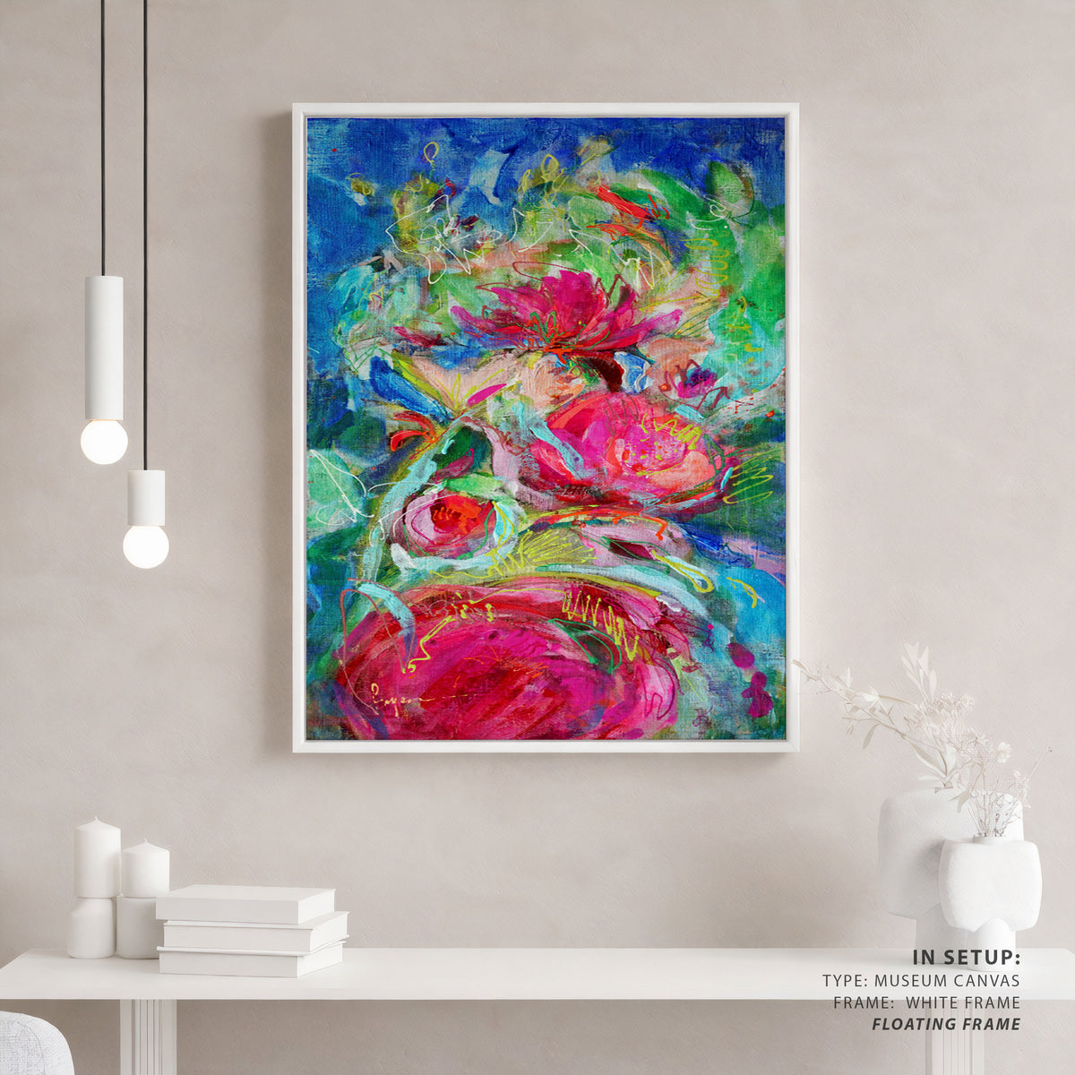 Vibrant Petal Symphony