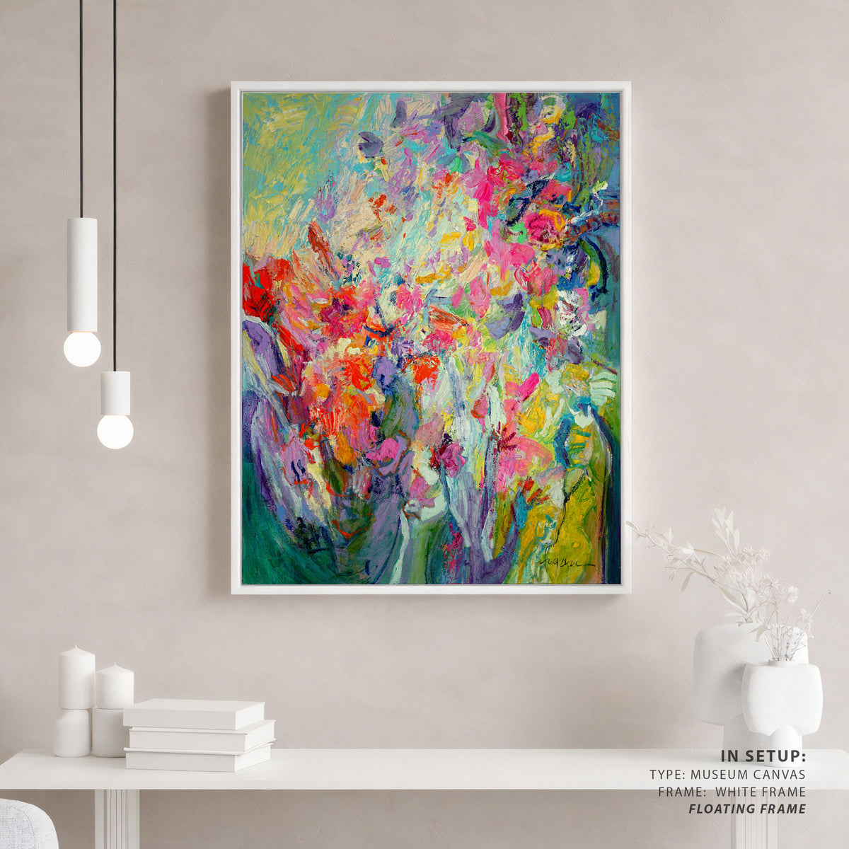 Vivid Floral Symphony