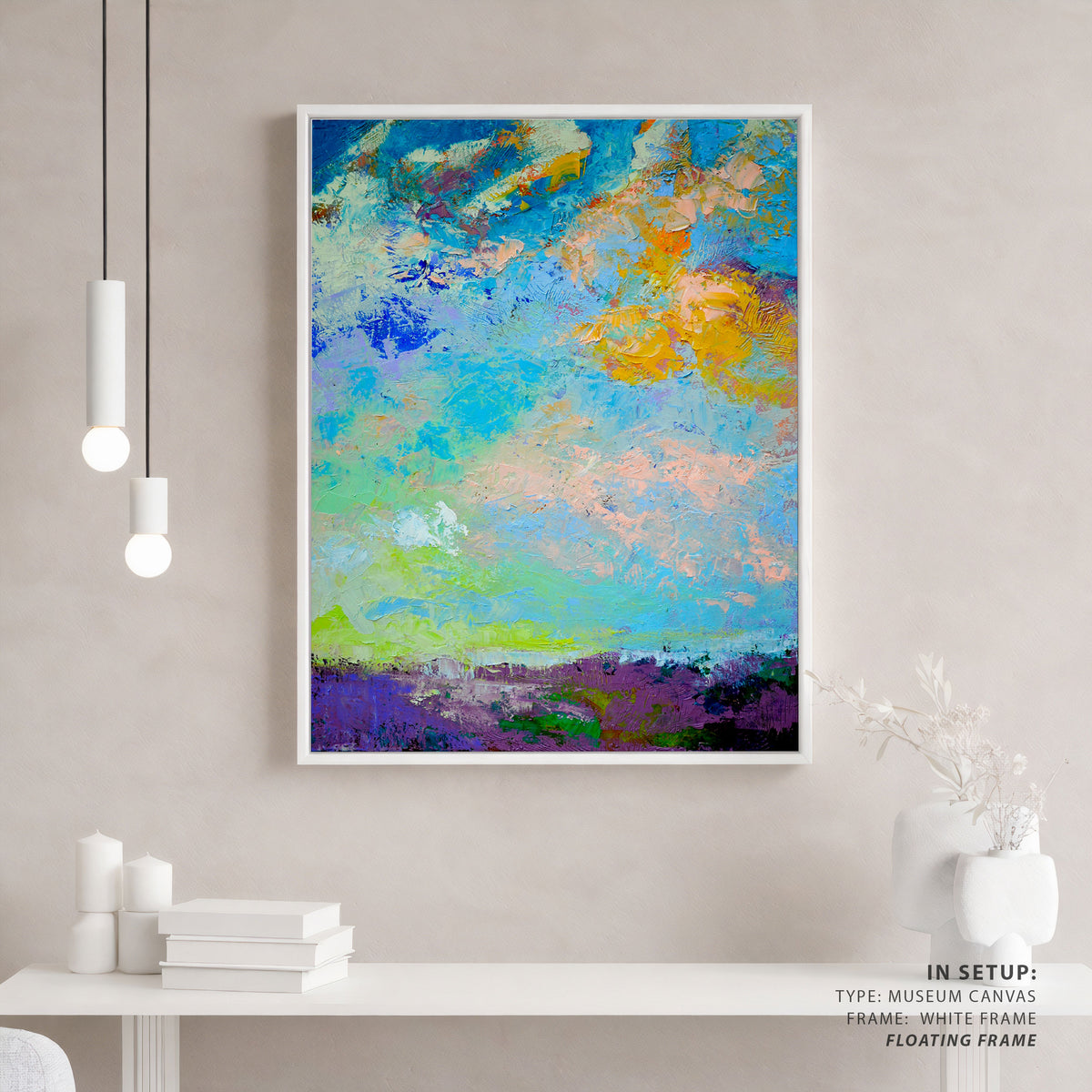 Vivid Sky Landscape