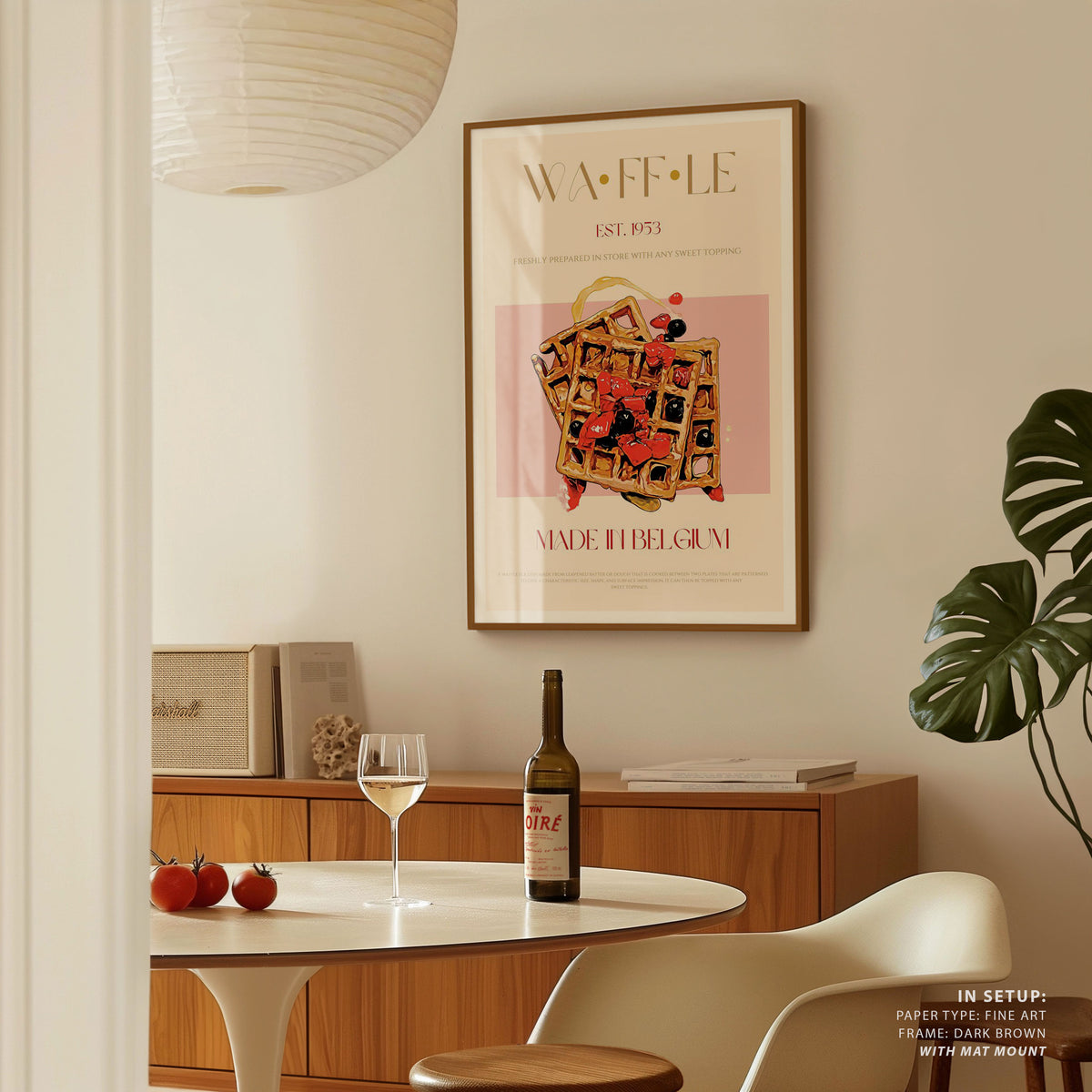 Waffle Print