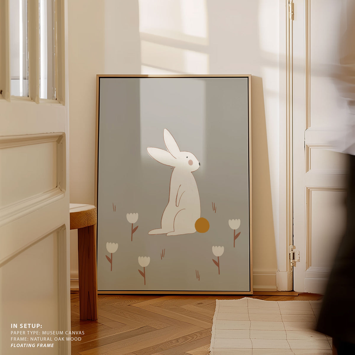 White Little Bunny