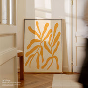 Yellow Leaf Silhouettes – image 6