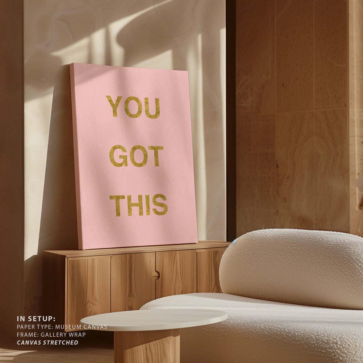 You Got This Pink Gold