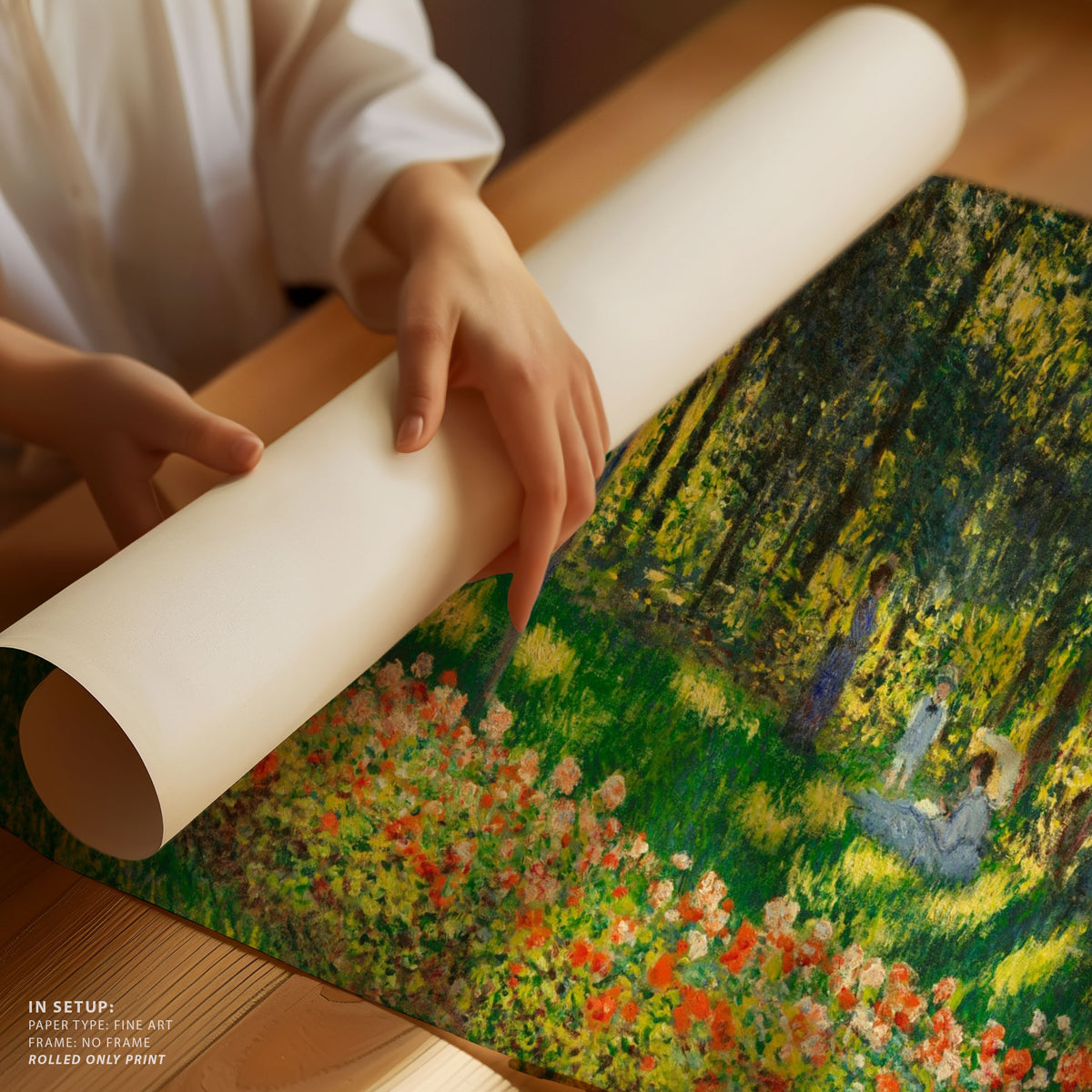 Au Jardin, La Famille De l’Artiste