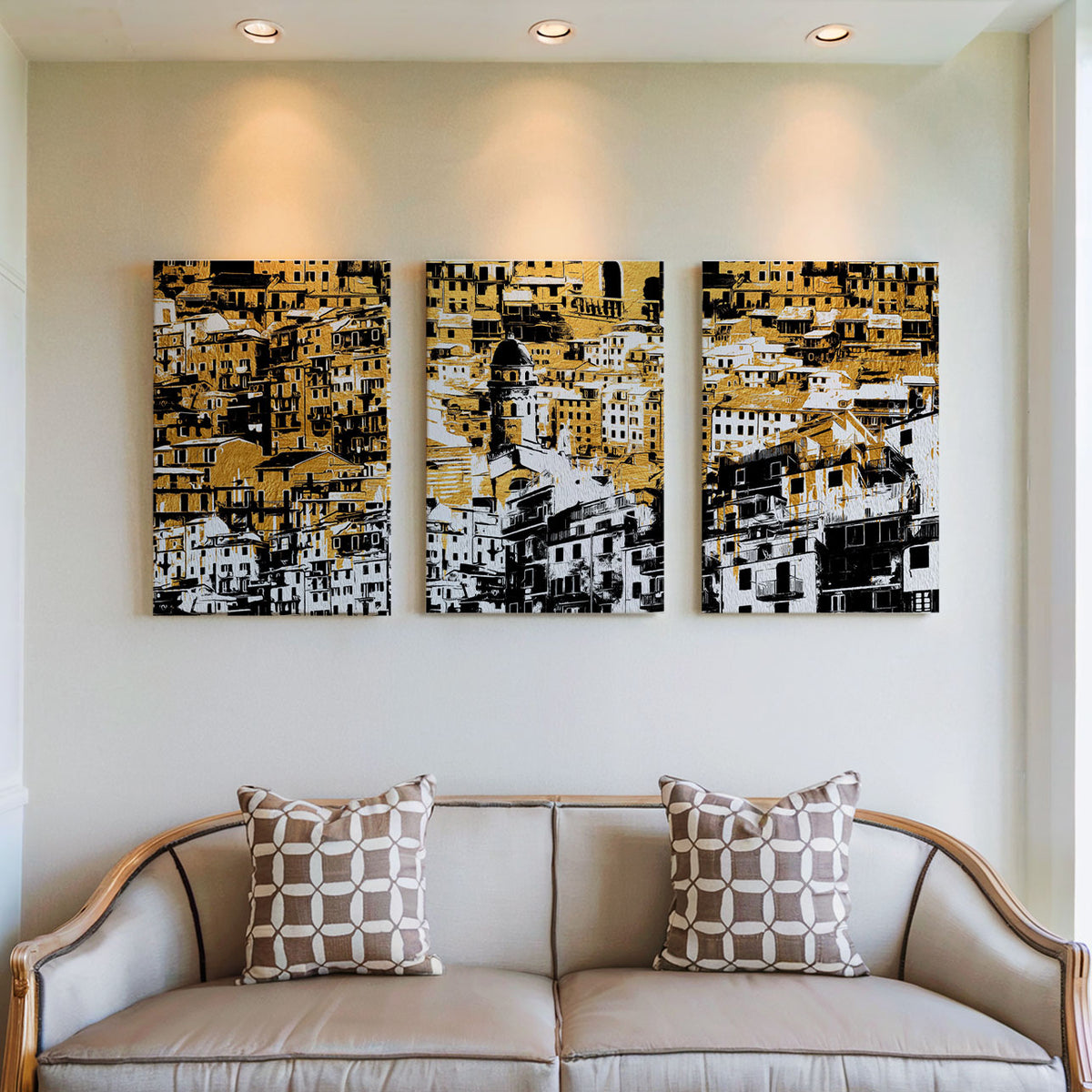 Modern Abstract Cityscape