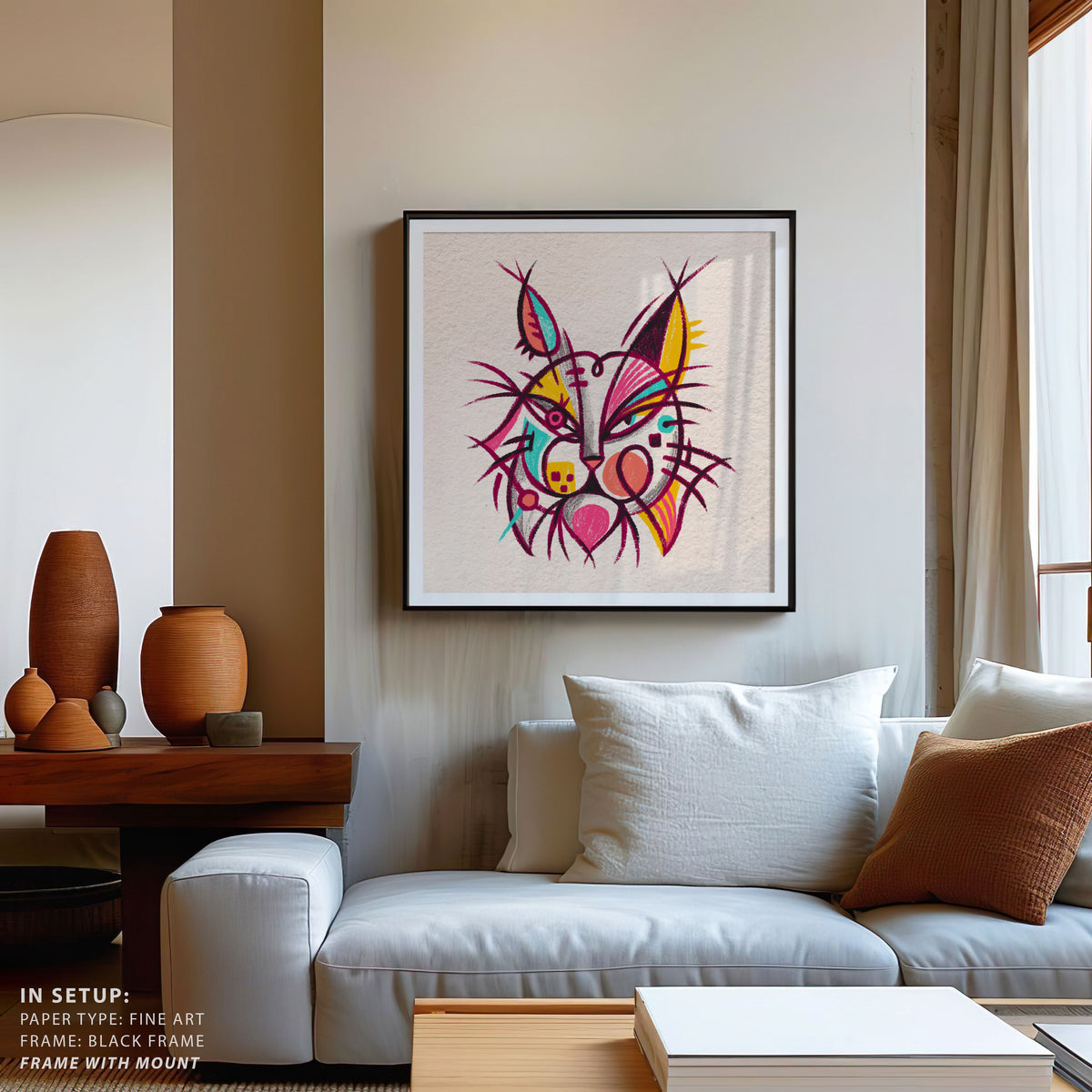 Abstract Faces - Lynx