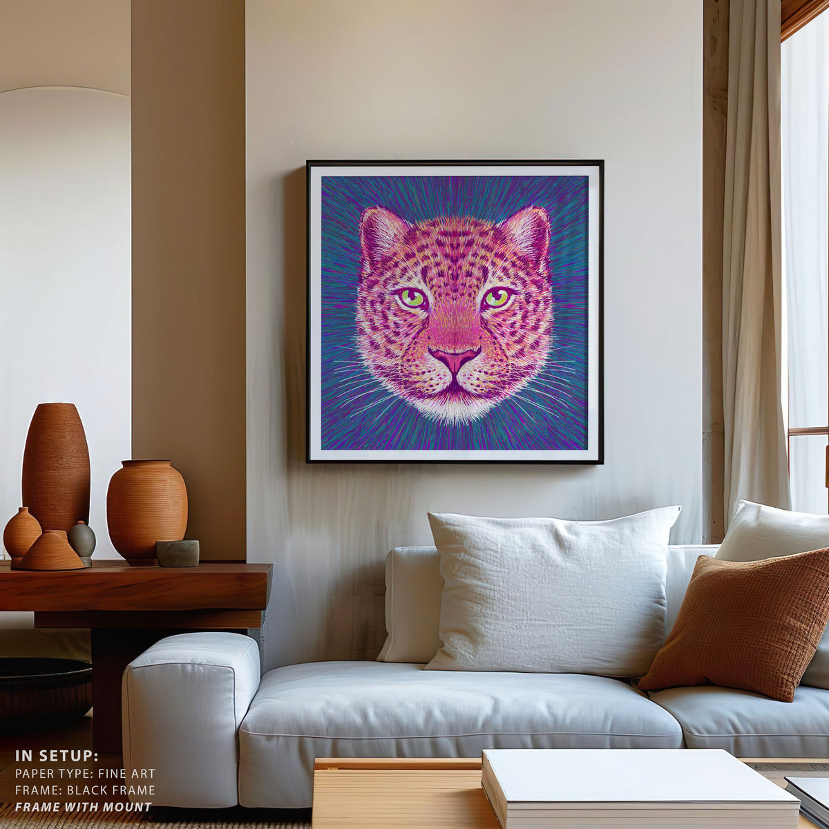 Animal Face - Leopard