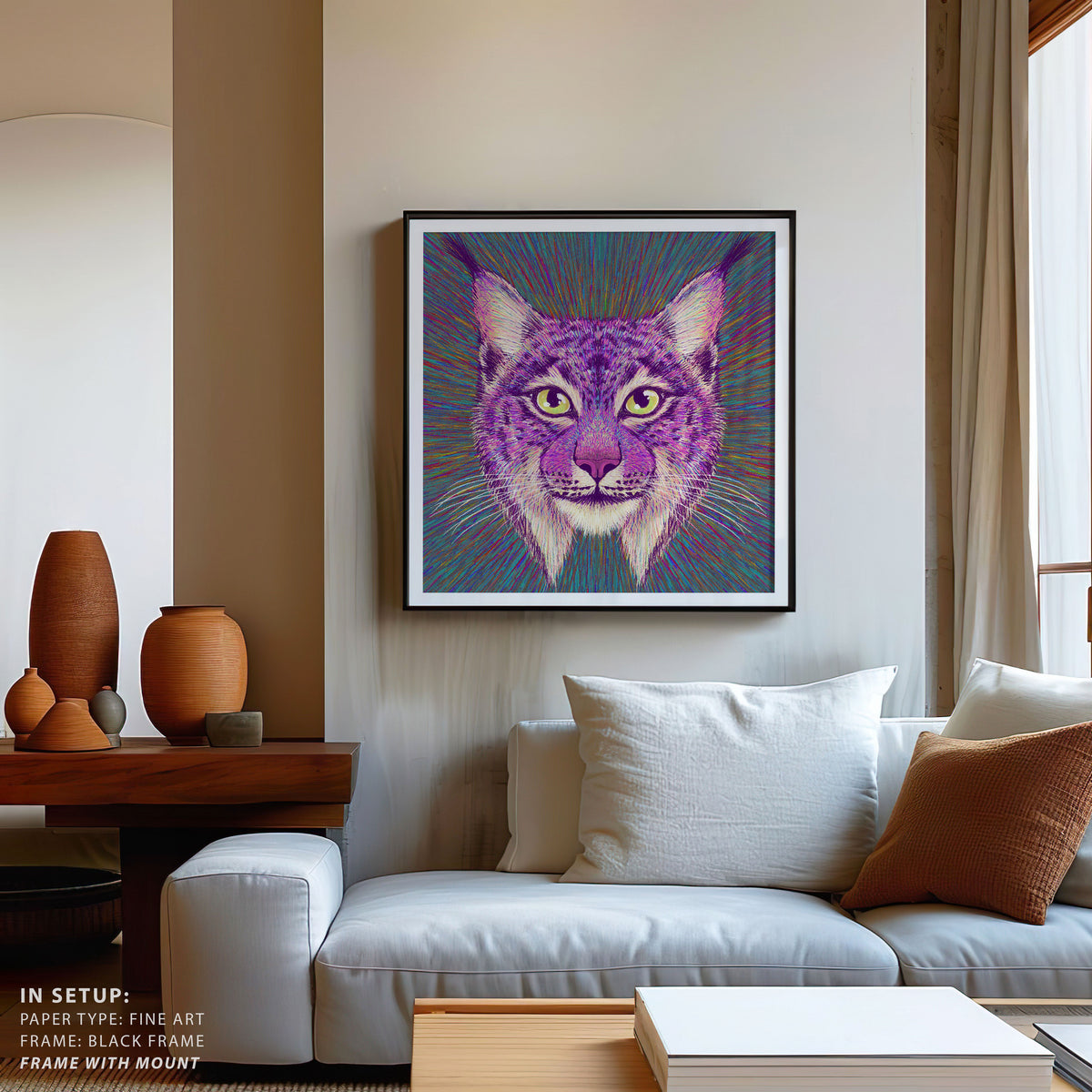 Animal Face - Lynx