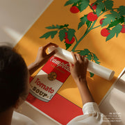 Campbells Soup Tomato Plant Retro Illustration – image 7
