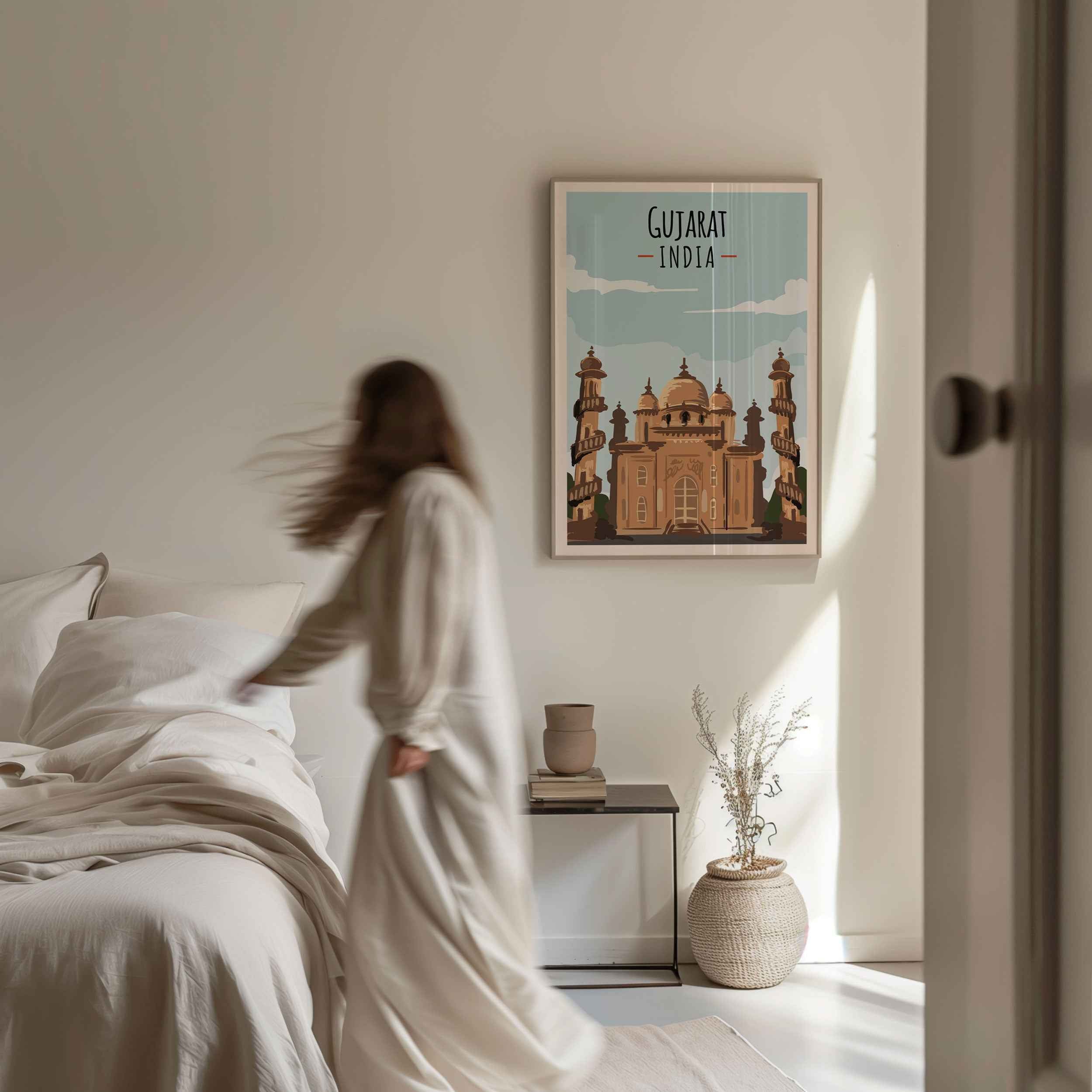 Gujrat Travel Poster Print