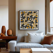 Mid Century Grid Pattern Eight – image 8