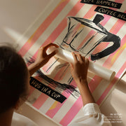 Mocca Coffee on Stripes - Hug in a Cup – image 7