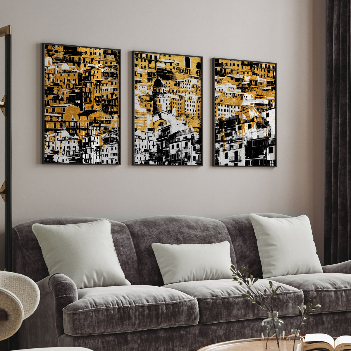 Modern Abstract Cityscape