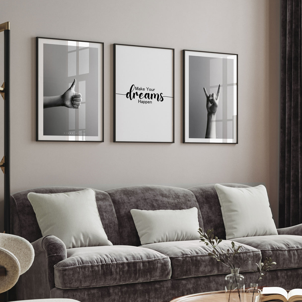 Motivational Poster Set of 3