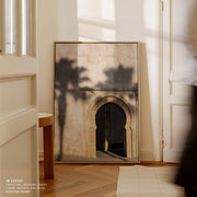 Shadow of a palm tree in Morocco – image 7