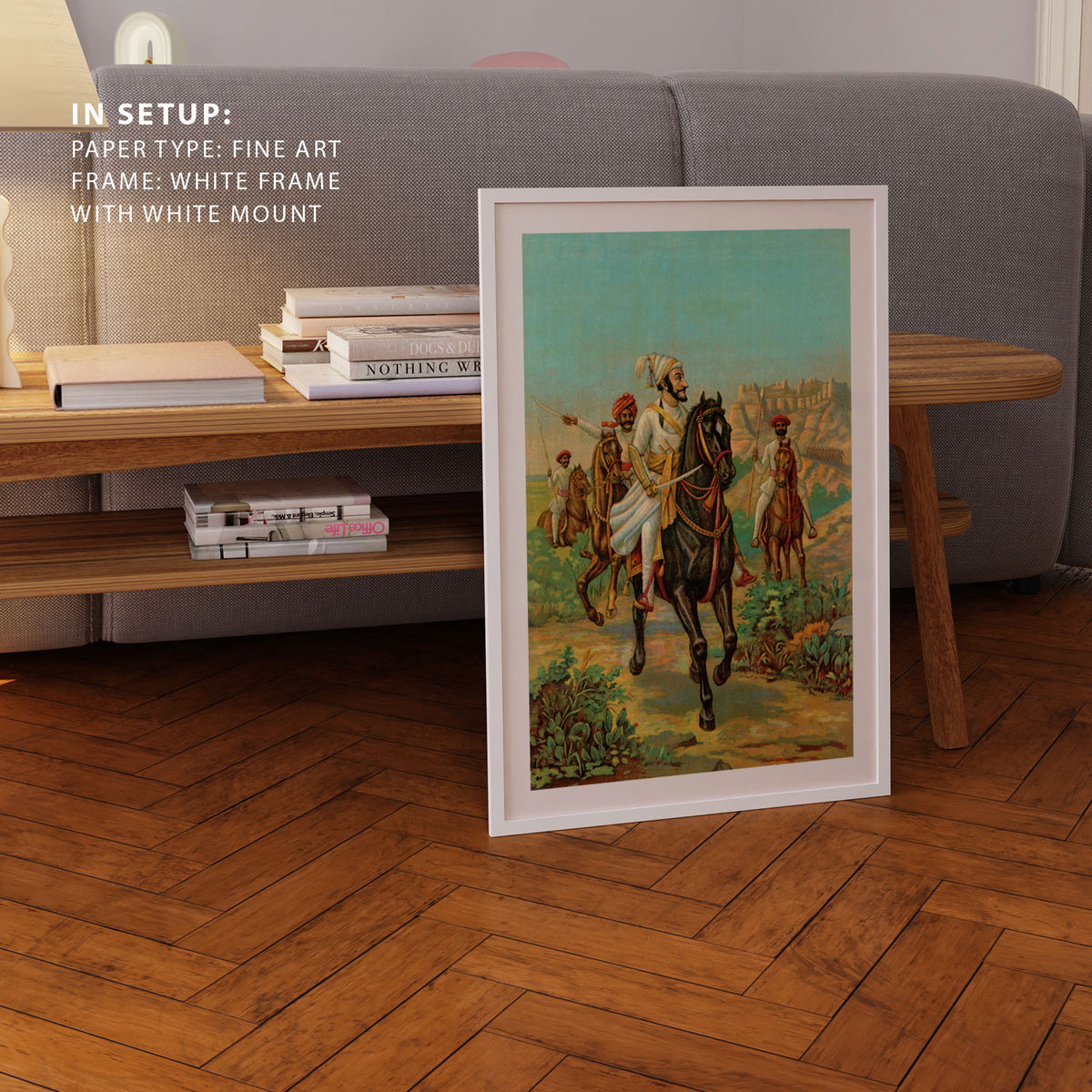 Shivaji, Raja Ravi Varma Painting