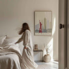 Skyline New York Travel Poster Print