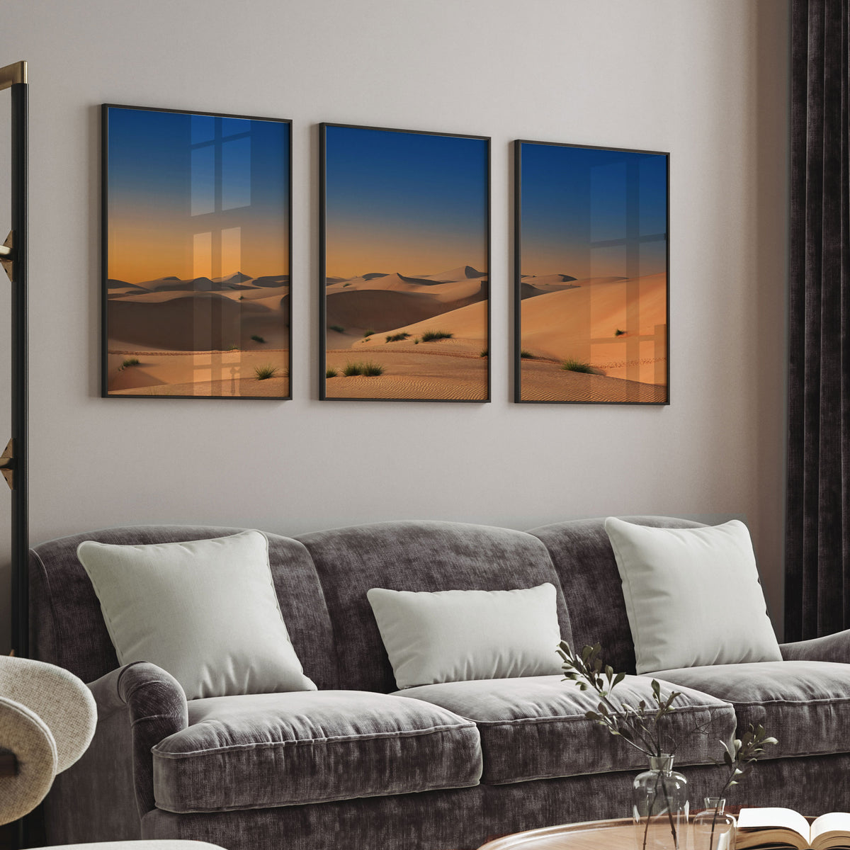 Soft Hues of the Sand Dunes