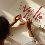 Wine Not Hand-Drawn Text a Quote – image 7