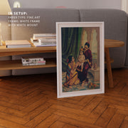 Yashoda Krishna, Raja Ravi Varma Paintings – image 7