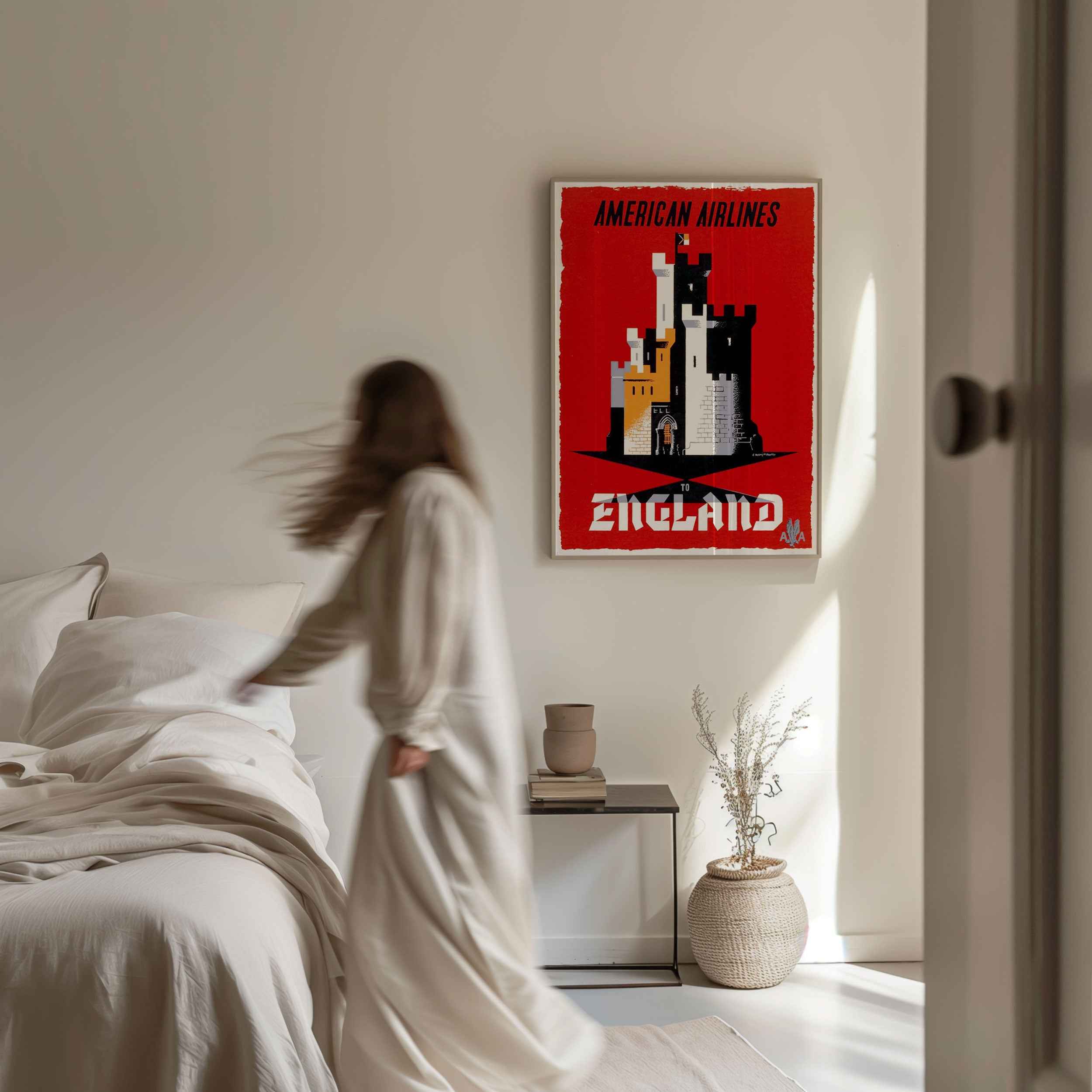England Travel Poster Print