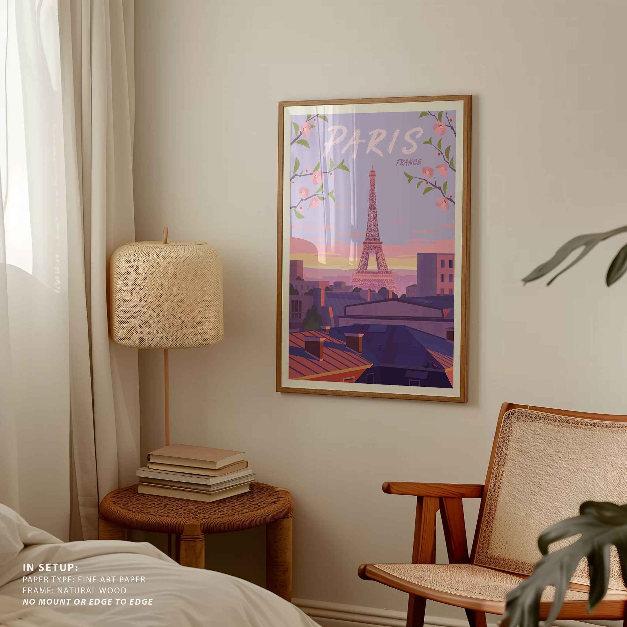 Paris Travel Poster Print