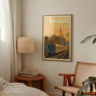 Chicago Travel Poster Print