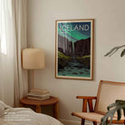 Iceland Travel Poster Print