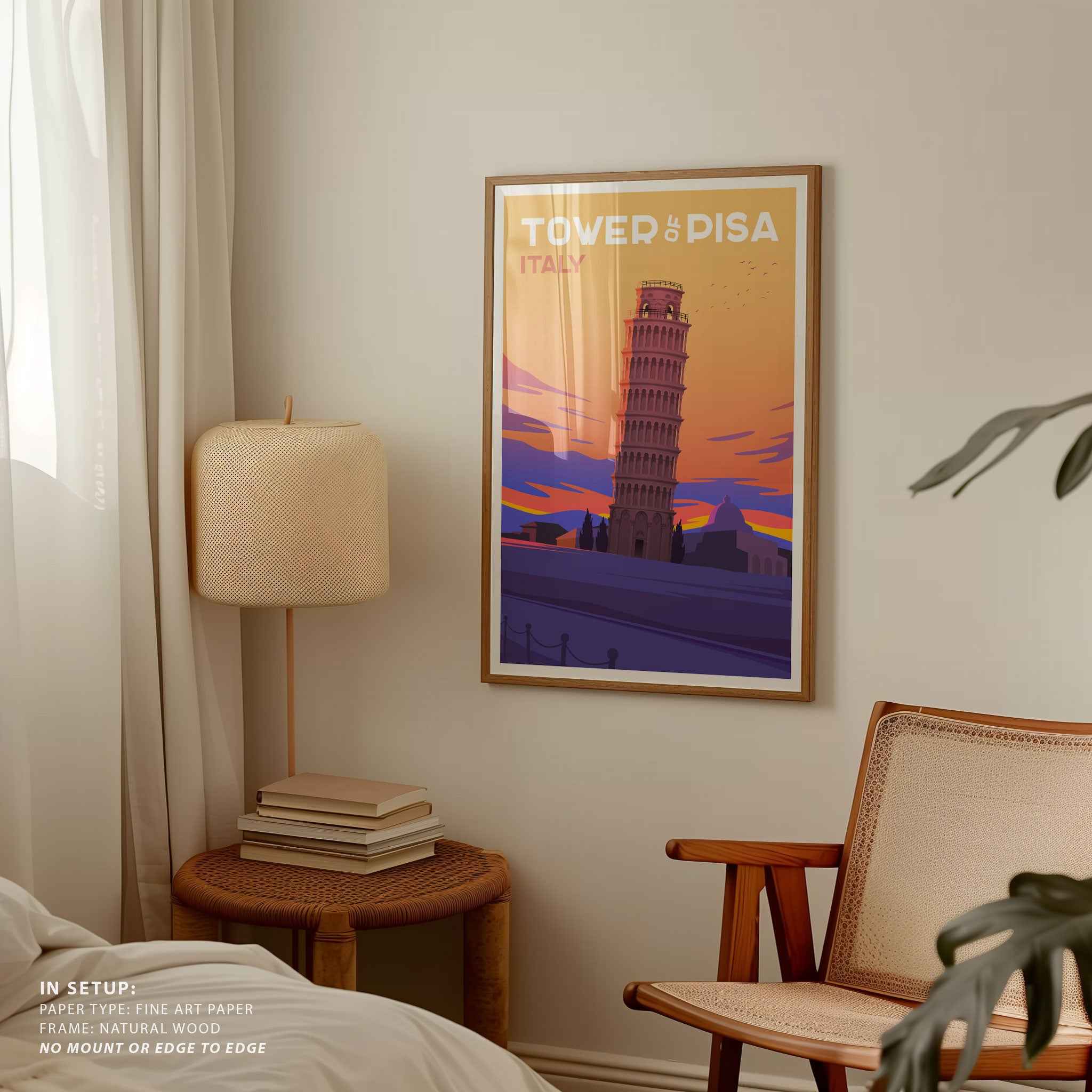 Italy Travel Poster Print