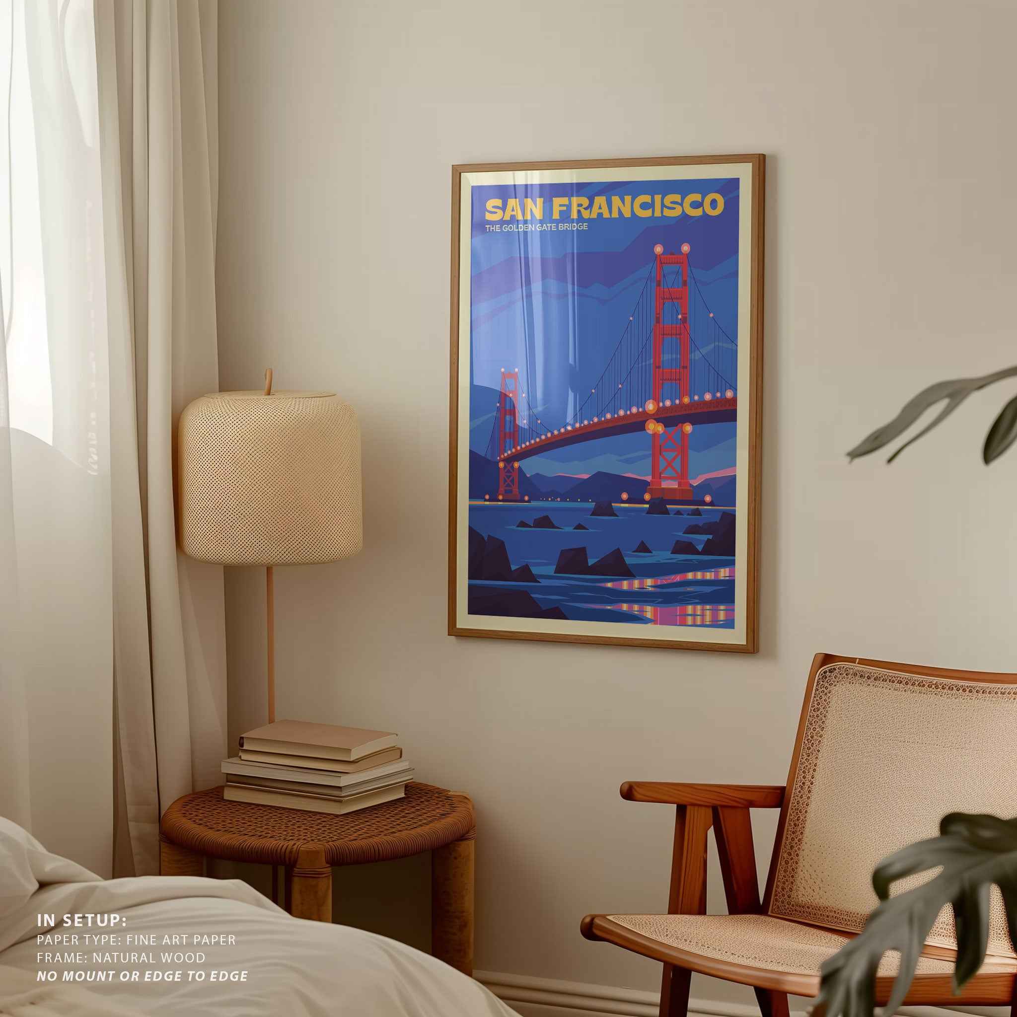 San Francisco Travel Poster Print