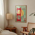 Golden Gate Poster Travel Poster Print